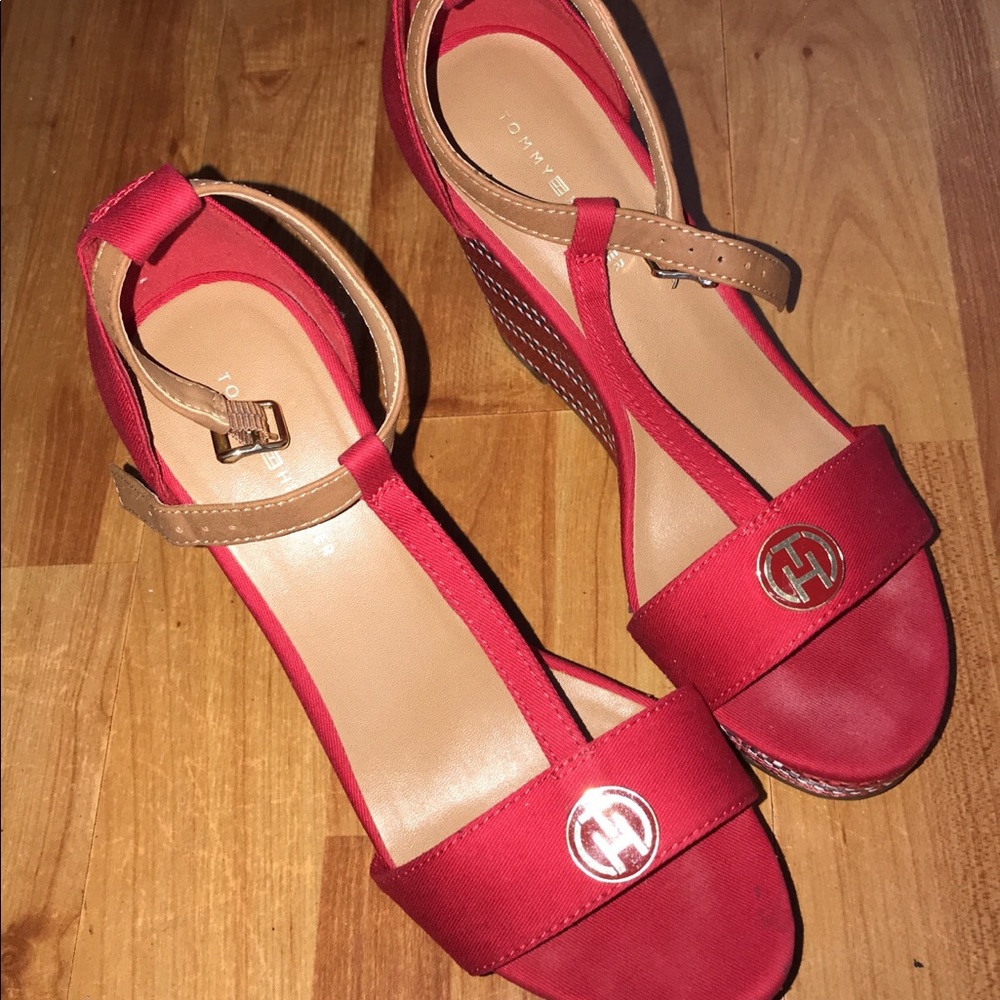 tommy hilfiger wedges